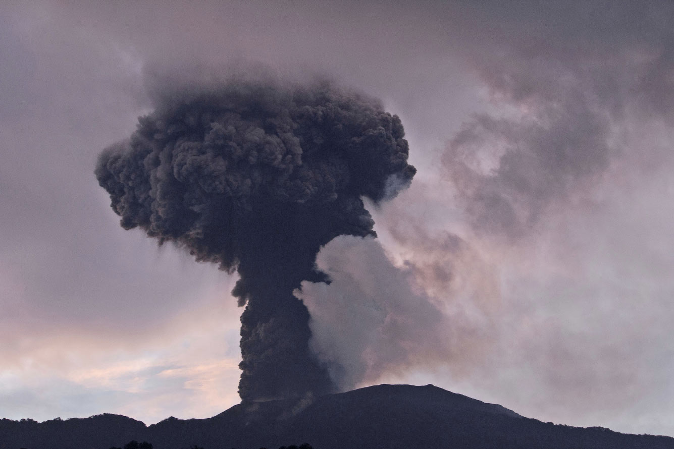 Indonesia Volcano Eruption